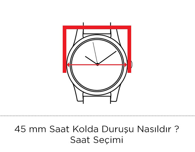 45 mm Saat Kolda Duruşu Nasıldır ? | Saat Seçimi