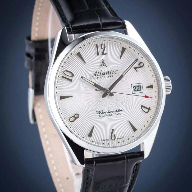 WORLDMASTER ART DECO 51651.41.25S Otomatik (İsviçre Üretimi Kurmalı Sellita SW210-1 Mekanizmalı) Erkek Kol Saati - Thumbnail