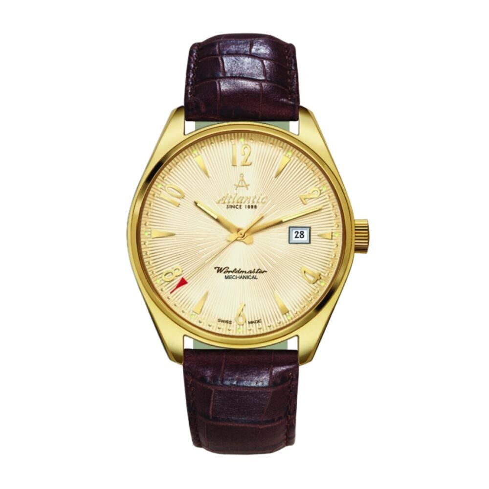 WORLDMASTER ART DECO 51651.45.35G Otomatik (İsviçre Üretimi Kurmalı Sellita SW210-1 Mekanizmalı) Erkek Kol Saati
