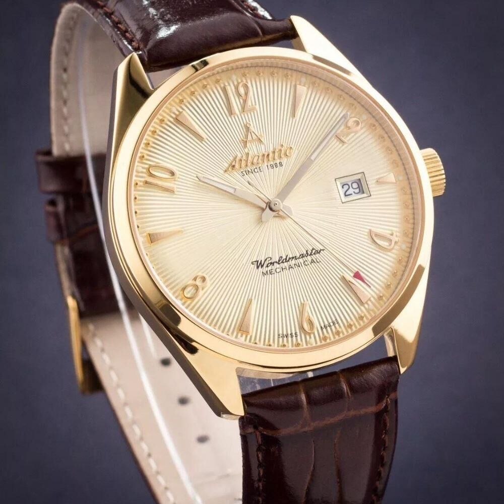 WORLDMASTER ART DECO 51651.45.35G Otomatik (İsviçre Üretimi Kurmalı Sellita SW210-1 Mekanizmalı) Erkek Kol Saati