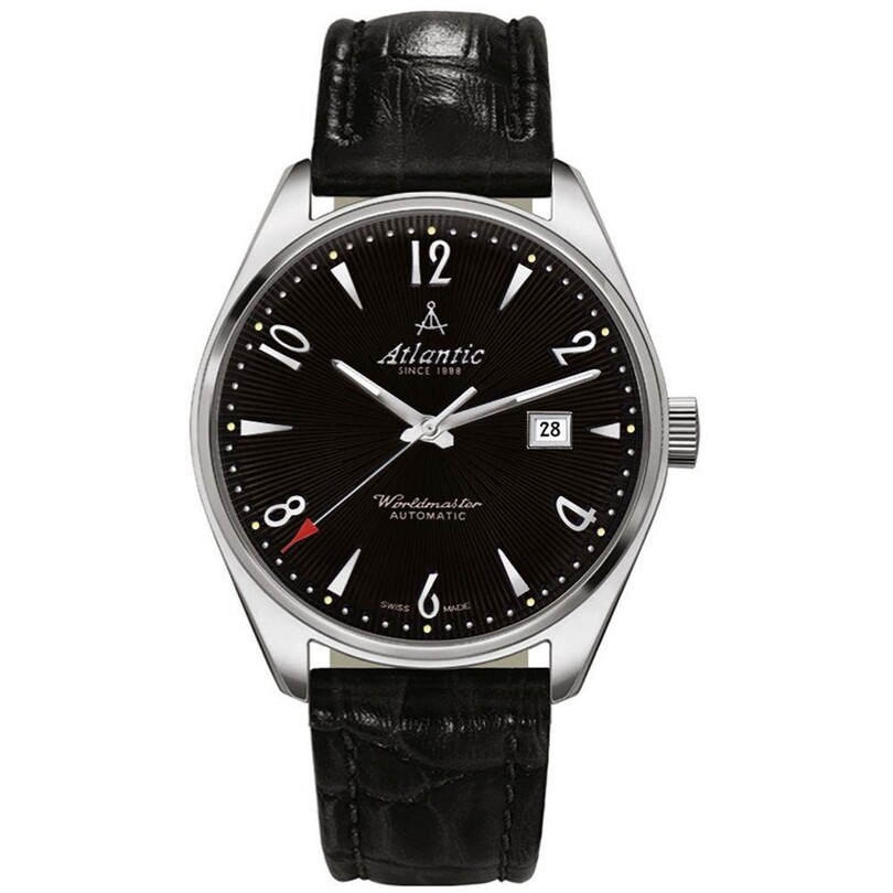 ATLANTIC - WORLDMASTER ART DECO 51752.41.65S Otomatik (İsviçre Üretimi Kurmalı Sellita SW210-1 Mekanizmalı) Erkek Kol Saati