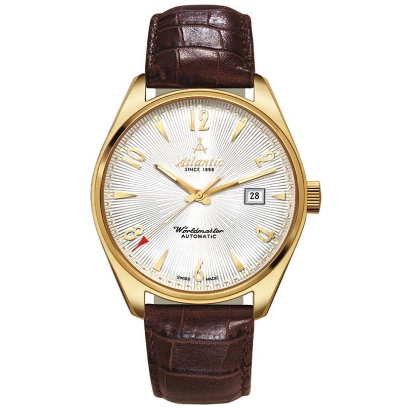 ATLANTIC - WORLDMASTER ART DECO 51752.45.25G Otomatik (İsviçre Üretimi Kurmalı Sellita SW210-1 Mekanizmalı) Erkek Kol Saati