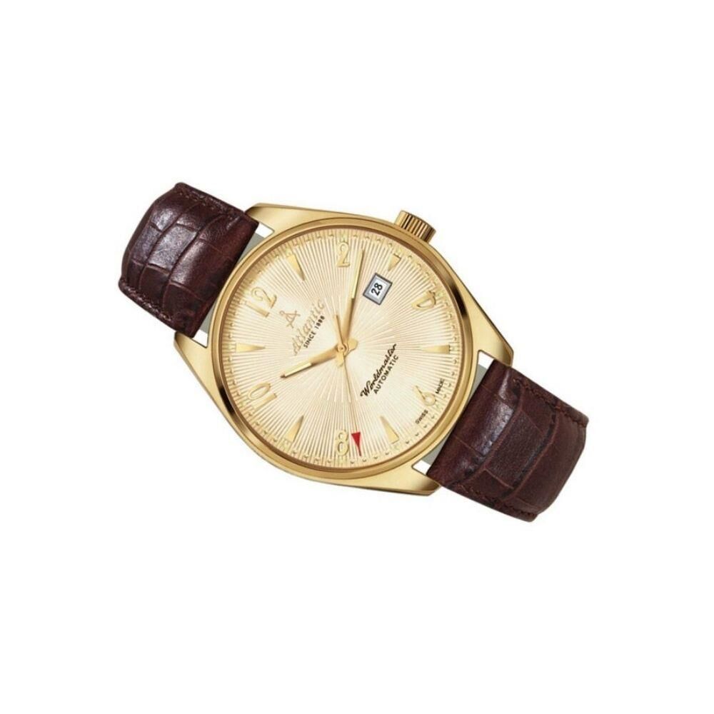 WORLDMASTER ART DECO 51752.45.35G Otomatik (İsviçre Üretimi Kurmalı Sellita SW210-1 Mekanizmalı) Erkek Kol Saati