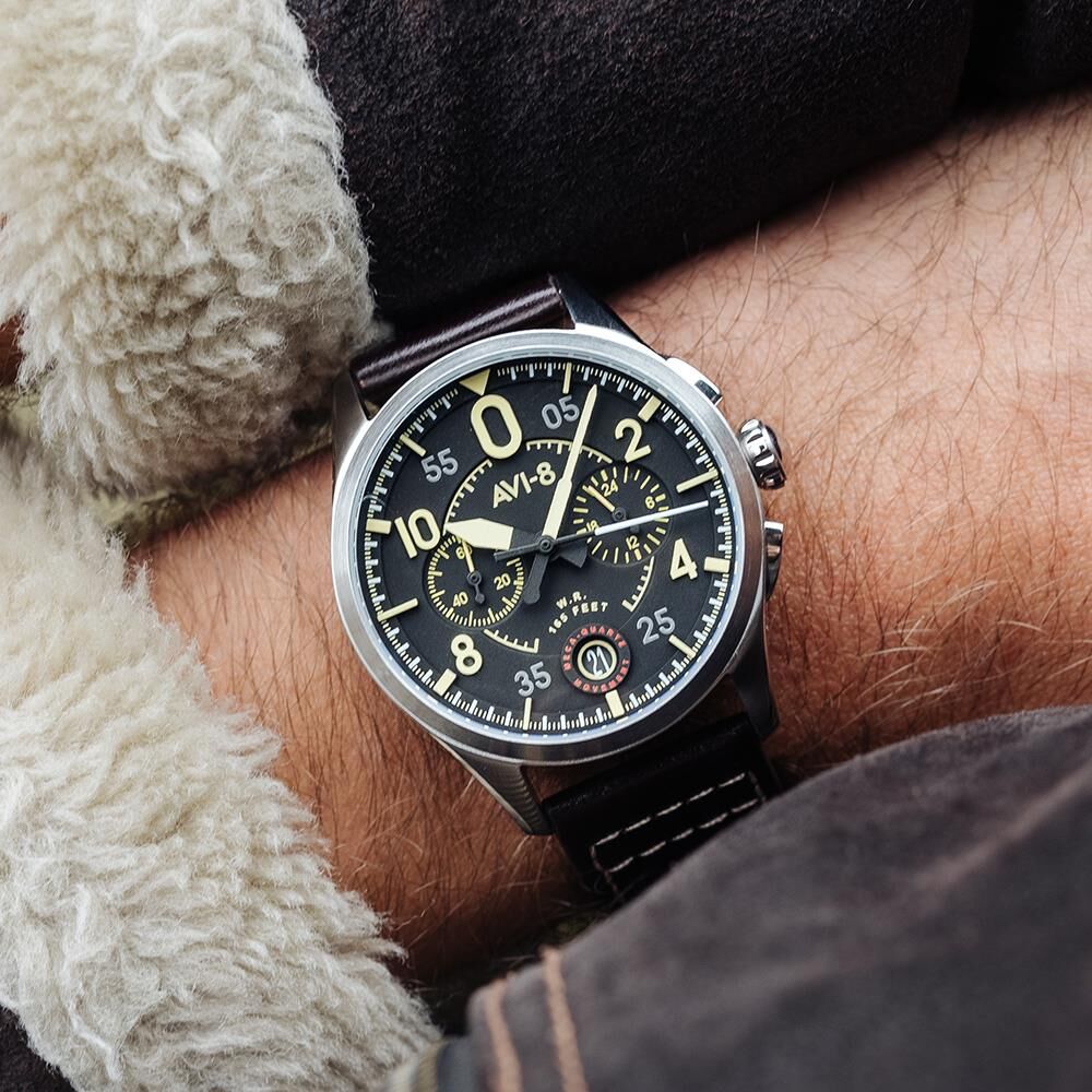 SPITFIRE LOCK CHRONO AV-4089-01 (Seiko VK64 Mekanizmalı) Erkek Kol Saati