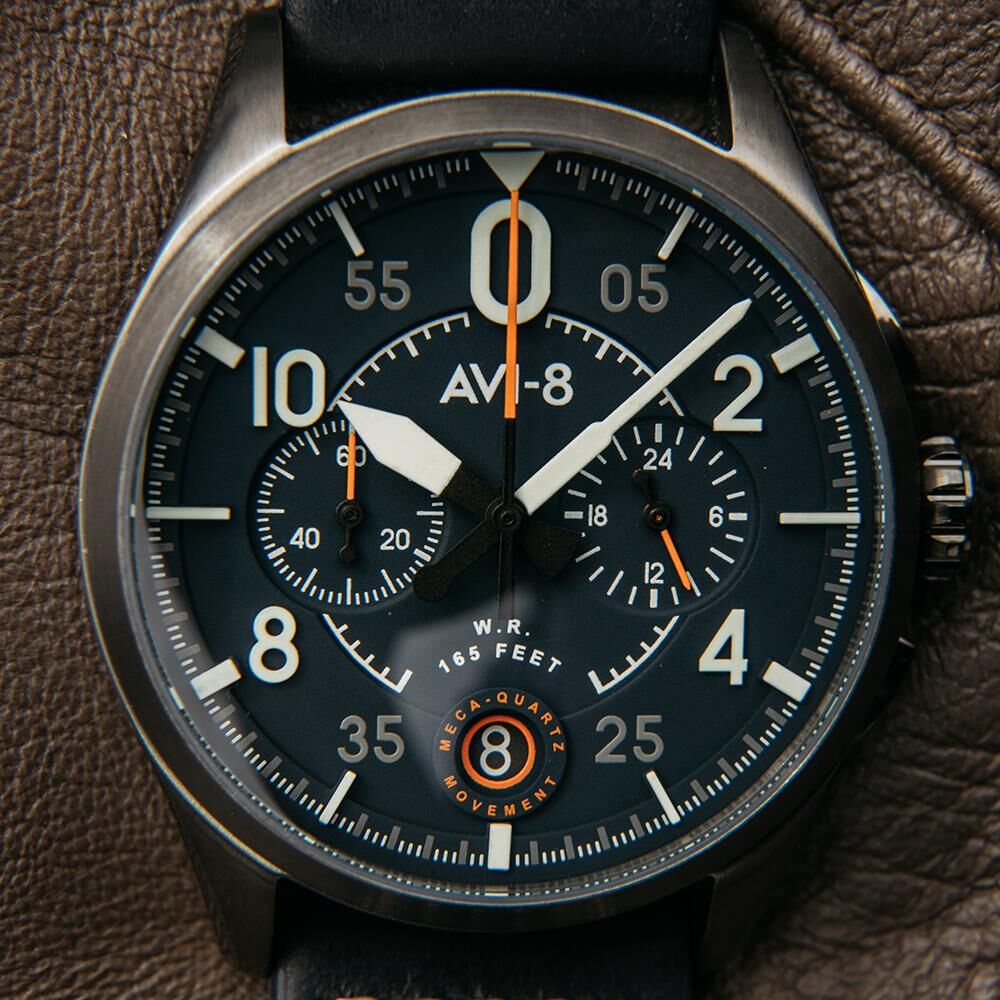 SPITFIRE LOCK CHRONO AV-4089-04 (Seiko VK64 Mekanizmalı) Erkek Kol Saati