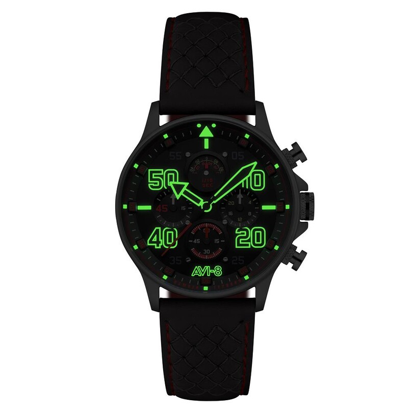 HAWKER TYPHOON CONINGHAM CHRONOGRAPH AV-4093-0A (Seiko VD56 Mekanizmalı) Erkek Kol Saati - Thumbnail