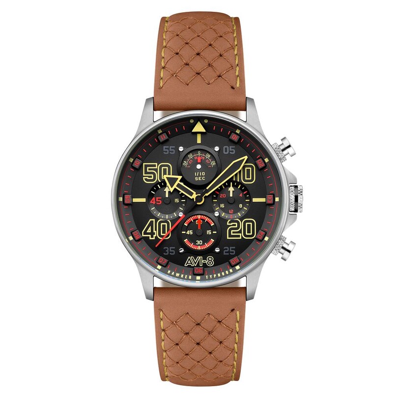 AVI-8 - HAWKER TYPHOON CONINGHAM CHRONOGRAPH AV-4093-0B (Seiko VD56 Mekanizmalı) Erkek Kol Saati