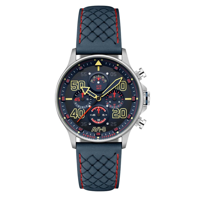 AVI-8 - HAWKER TYPHOON CONINGHAM CHRONOGRAPH AV-4093-0C (Seiko VD56 Mekanizmalı) Erkek Kol Saati
