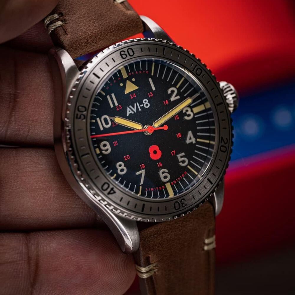 FLYBOY MECA-QUARTZ AV-4096-01 (Seiko VH31 Mekanizmalı) Erkek Kol Saati