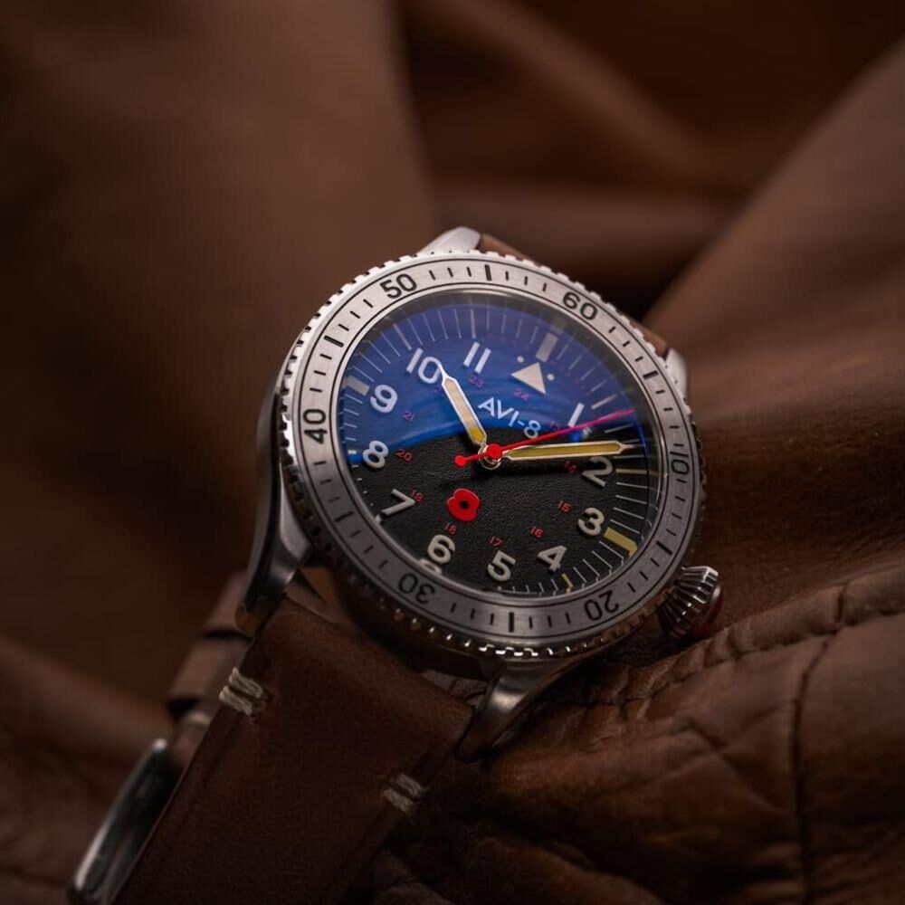 FLYBOY MECA-QUARTZ AV-4096-01 (Seiko VH31 Mekanizmalı) Erkek Kol Saati