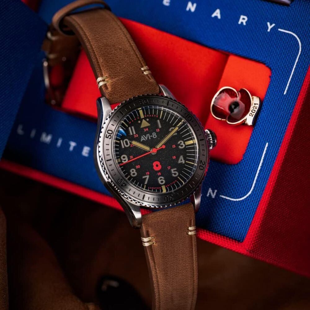 FLYBOY MECA-QUARTZ AV-4096-01 (Seiko VH31 Mekanizmalı) Erkek Kol Saati