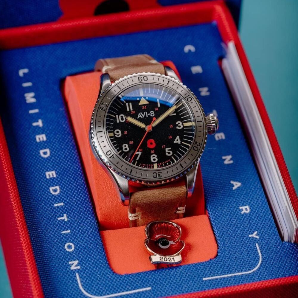 FLYBOY MECA-QUARTZ AV-4096-01 (Seiko VH31 Mekanizmalı) Erkek Kol Saati