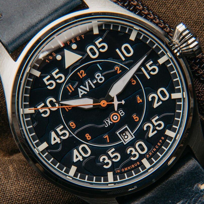 HAWKER HURRICANE CLOWES OTOMATİK AV-4097-02 (Seiko NH35 Mekanizmalı) Erkek Kol Saati - Thumbnail