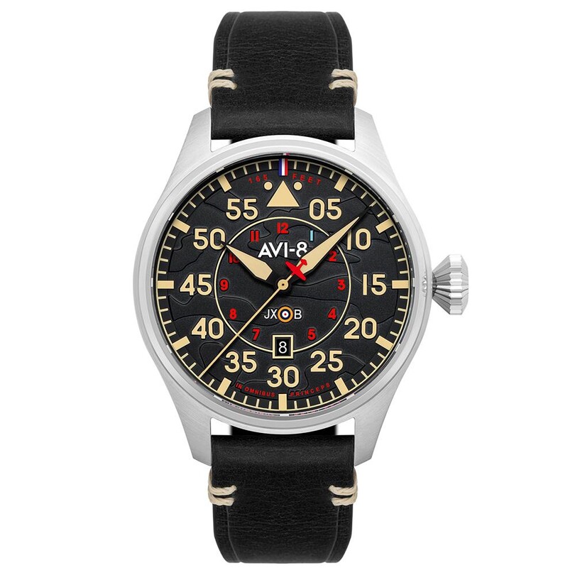 HAWKER HURRICANE CLOWES OTOMATİK AV-4097-03 (Seiko NH35 Mekanizmalı) Erkek Kol Saati - Thumbnail