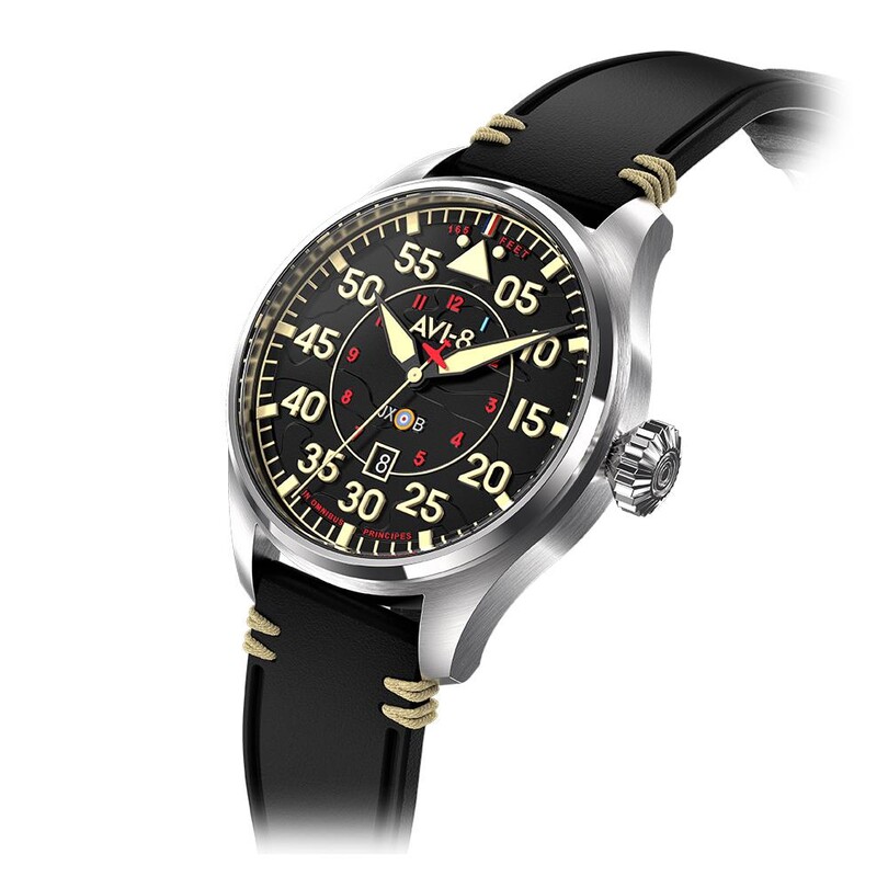 HAWKER HURRICANE CLOWES OTOMATİK AV-4097-03 (Seiko NH35 Mekanizmalı) Erkek Kol Saati - Thumbnail