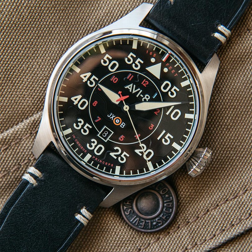 HAWKER HURRICANE CLOWES OTOMATİK AV-4097-03 (Seiko NH35 Mekanizmalı) Erkek Kol Saati - Thumbnail