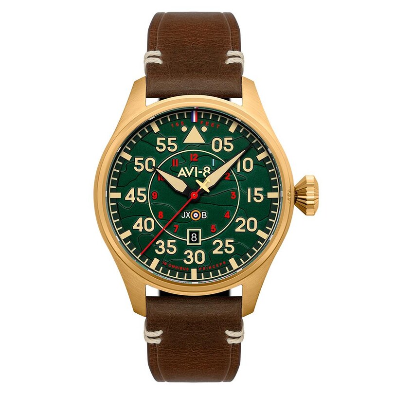 HAWKER HURRICANE CLOWES OTOMATİK AV-4097-04 (Seiko NH35 Mekanizmalı) Erkek Kol Saati - Thumbnail