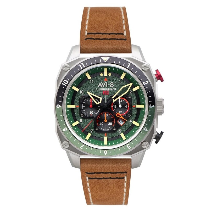 AVI-8 - HAWKER HARRIER AV-4100-01 (Citizen Miyota FS26 Mekanizmalı) Erkek Kol Saati