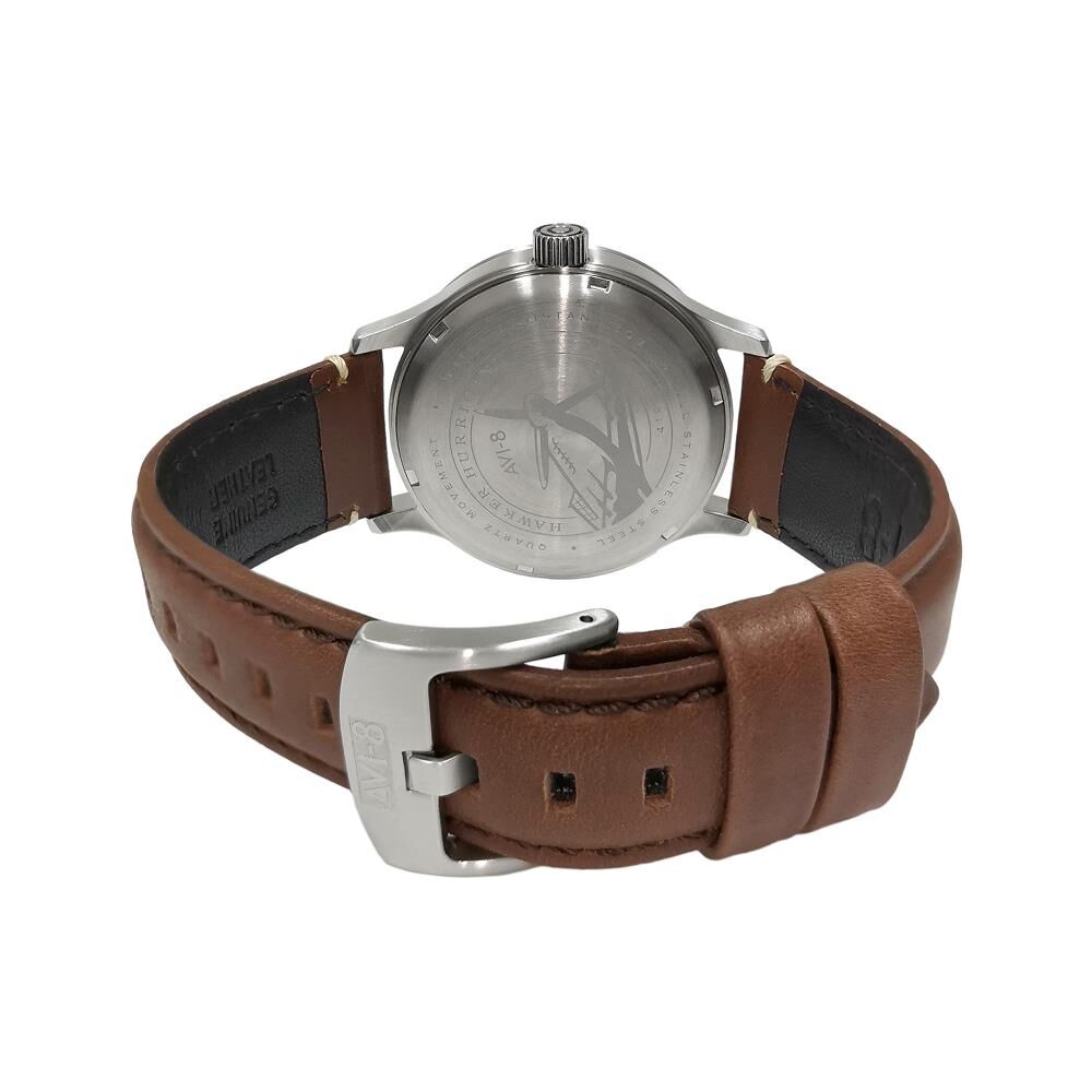 HAWKER HURRICANE MCKELLAR DUAL TIME AV-4101-0B (Citizen Miyota GP03 Mekanizmalı) Erkek Kol Saati
