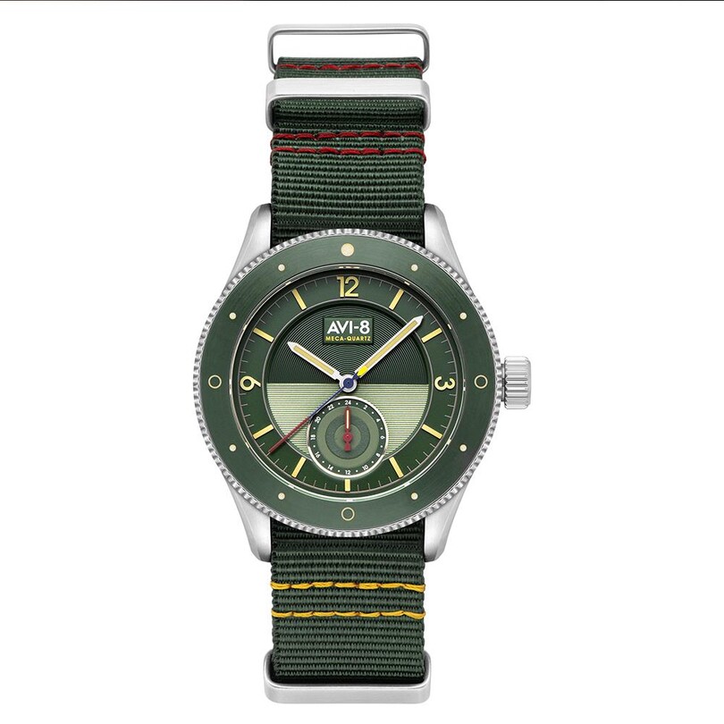 AVI-8 - FLYBOY AIRMASTER SECTOR AV-4112-02 (Seiko VH60 Mekanizmalı) Erkek Kol Saati