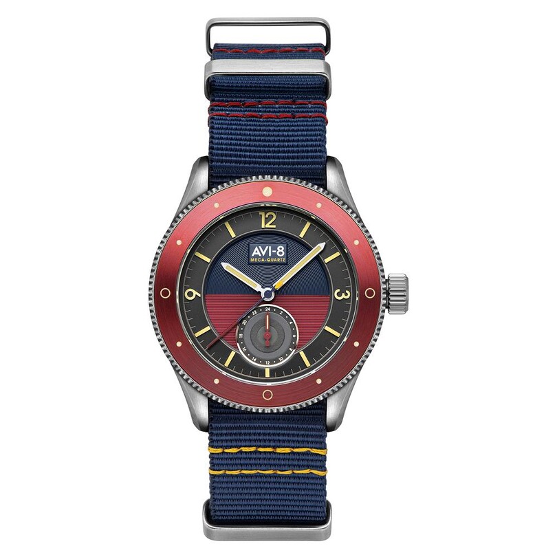 AVI-8 - FLYBOY AIRMASTER SECTOR AV-4112-04 (Seiko VH60 Mekanizmalı) Erkek Kol Saati