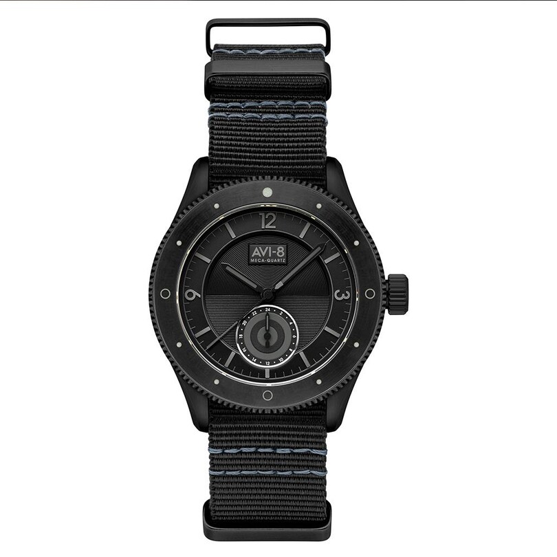 FLYBOY AIRMASTER SECTOR AV-4112-05 (Seiko VH60 Mekanizmalı) Erkek Kol Saati - Thumbnail