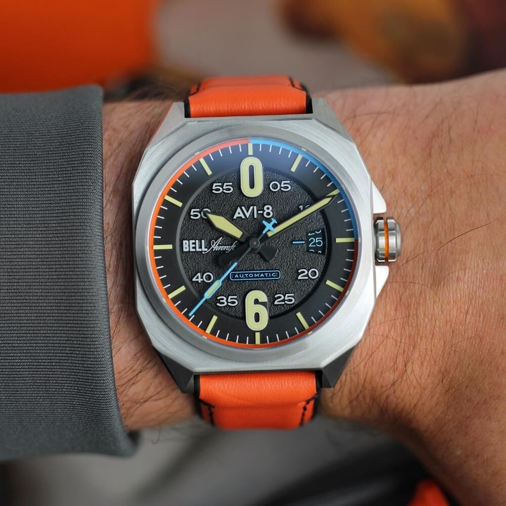 BELL X-1 MACHBUSTER AV-4115-01 Otomatik (Seiko NH35 Mekanizmalı) Erkek Kol Saati