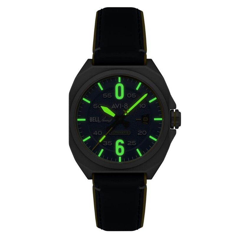 BELL X-1 MACHBUSTER AV-4115-03 Otomatik (Seiko NH35 Mekanizmalı) Erkek Kol Saati - Thumbnail