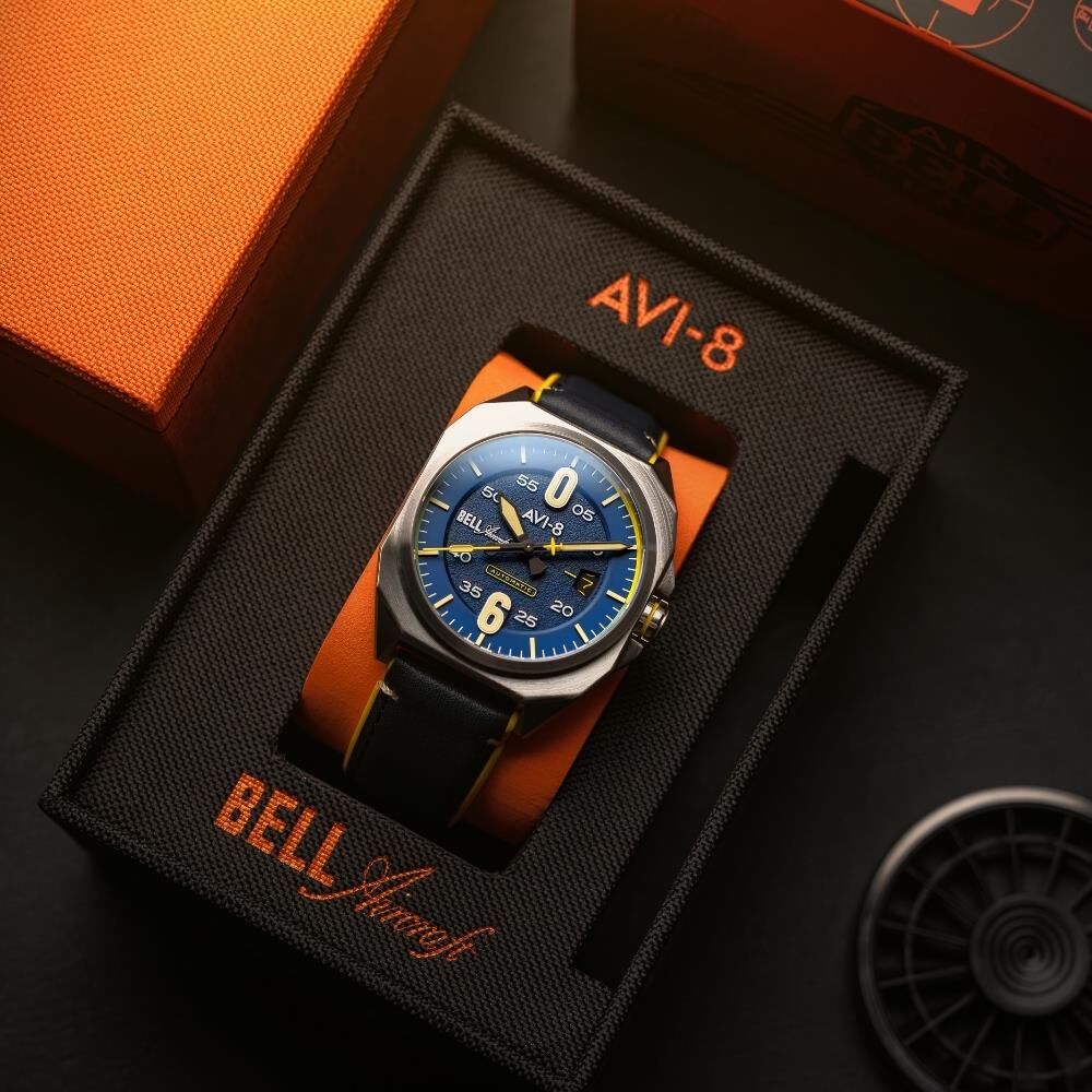 BELL X-1 MACHBUSTER AV-4115-03 Otomatik (Seiko NH35 Mekanizmalı) Erkek Kol Saati