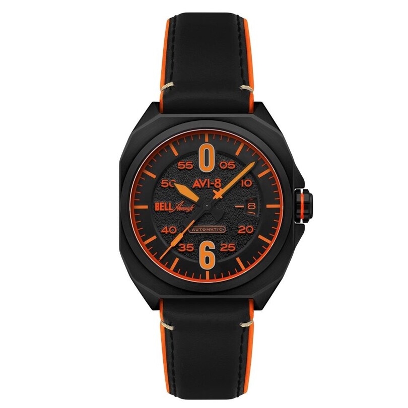 AVI-8 - BELL X-1 MACHBUSTER AV-4115-04 Otomatik (Seiko NH35 Mekanizmalı) Erkek Kol Saati