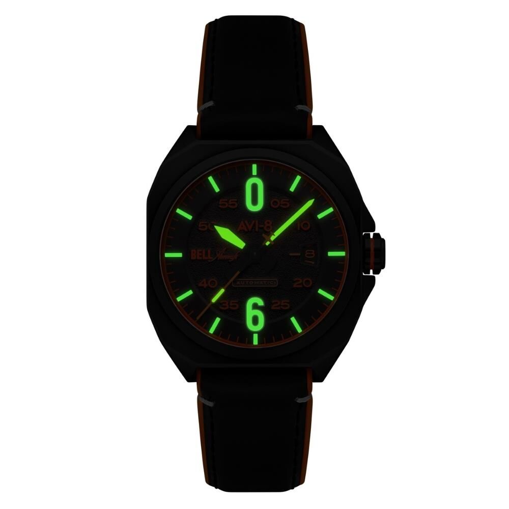 BELL X-1 MACHBUSTER AV-4115-04 Otomatik (Seiko NH35 Mekanizmalı) Erkek Kol Saati