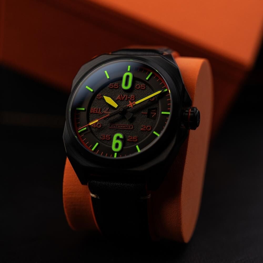 BELL X-1 MACHBUSTER AV-4115-04 Otomatik (Seiko NH35 Mekanizmalı) Erkek Kol Saati