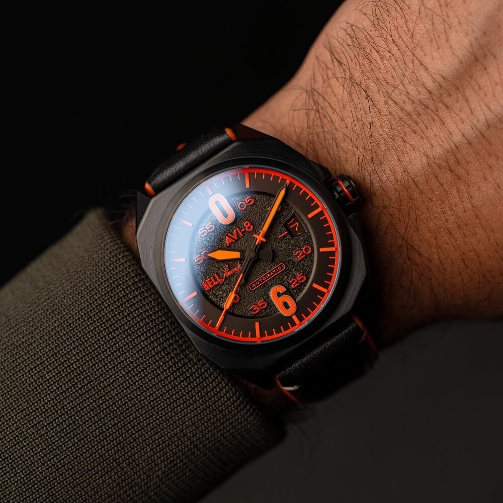 BELL X-1 MACHBUSTER AV-4115-04 Otomatik (Seiko NH35 Mekanizmalı) Erkek Kol Saati
