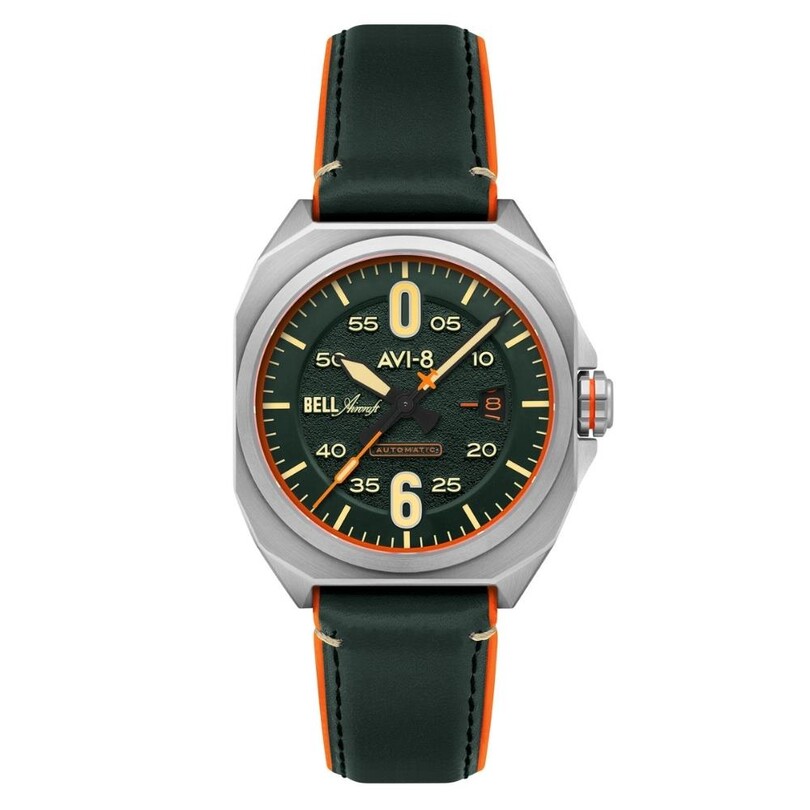 AVI-8 - BELL X-1 MACHBUSTER AV-4115-05 Otomatik (Seiko NH35 Mekanizmalı) Erkek Kol Saati AVI-8 - BELL X-1 MACHBUSTER AV-4115-05 Otomatik (Seiko NH35 Mekanizmalı) Erkek Kol Saati