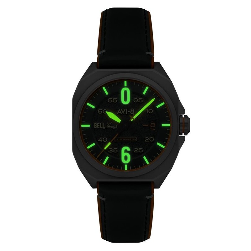BELL X-1 MACHBUSTER AV-4115-05 Otomatik (Seiko NH35 Mekanizmalı) Erkek Kol Saati - Thumbnail