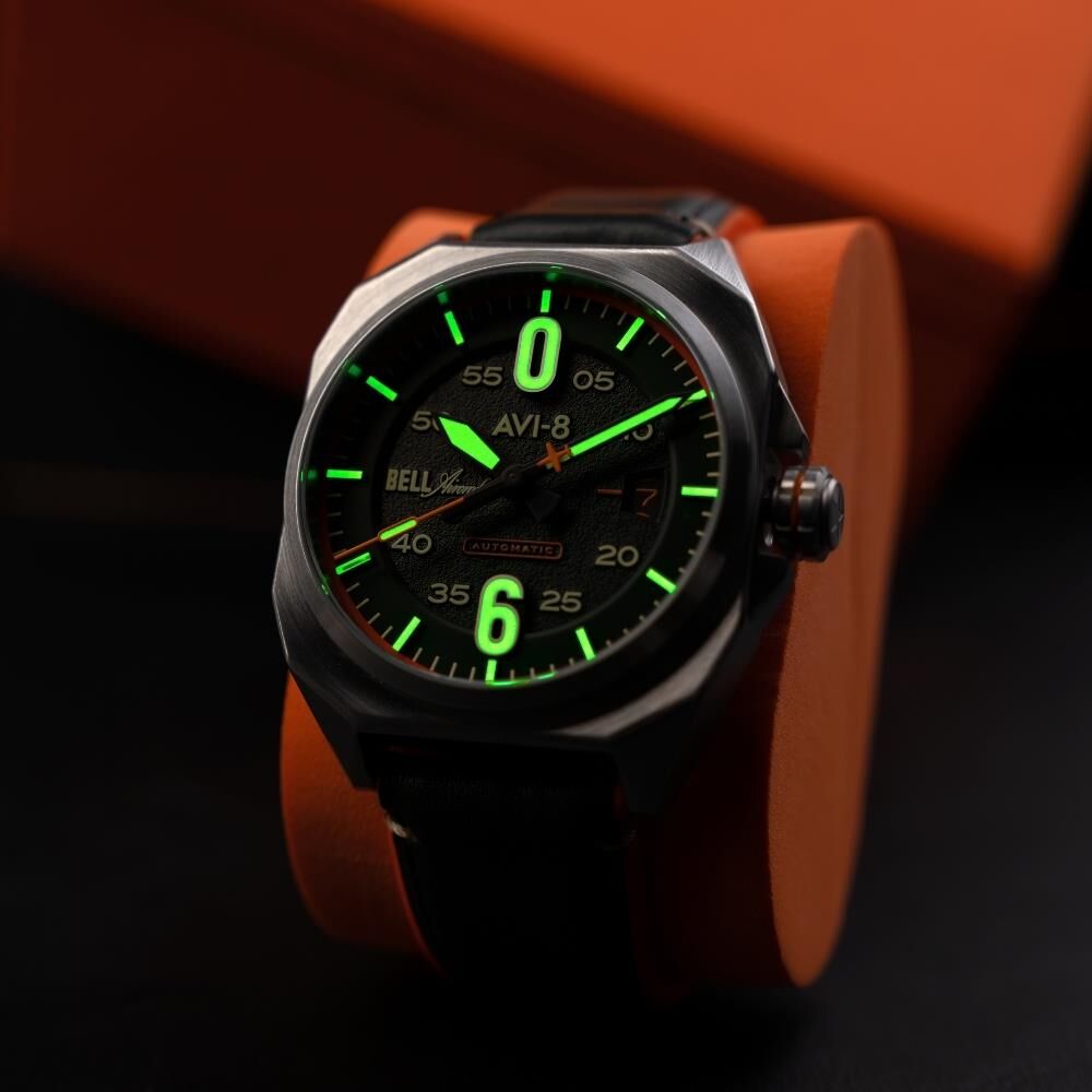 BELL X-1 MACHBUSTER AV-4115-05 Otomatik (Seiko NH35 Mekanizmalı) Erkek Kol Saati