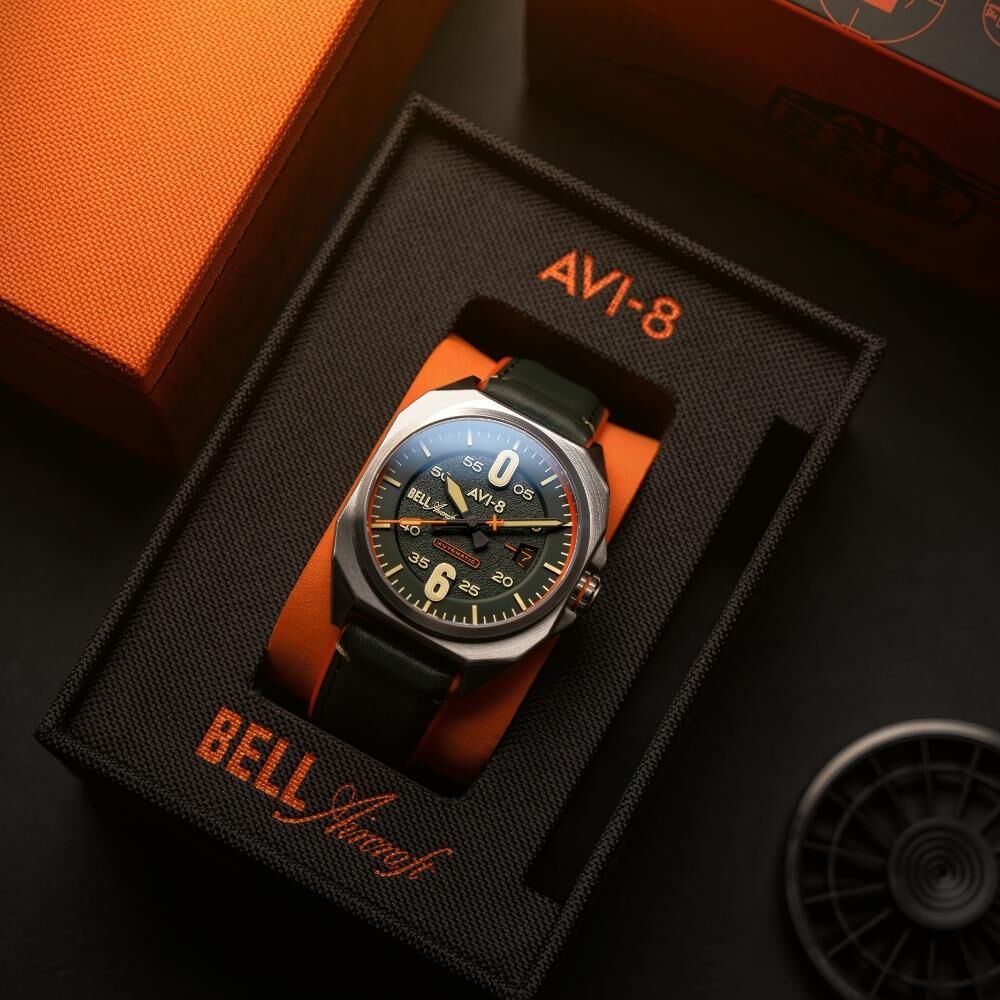 BELL X-1 MACHBUSTER AV-4115-05 Otomatik (Seiko NH35 Mekanizmalı) Erkek Kol Saati