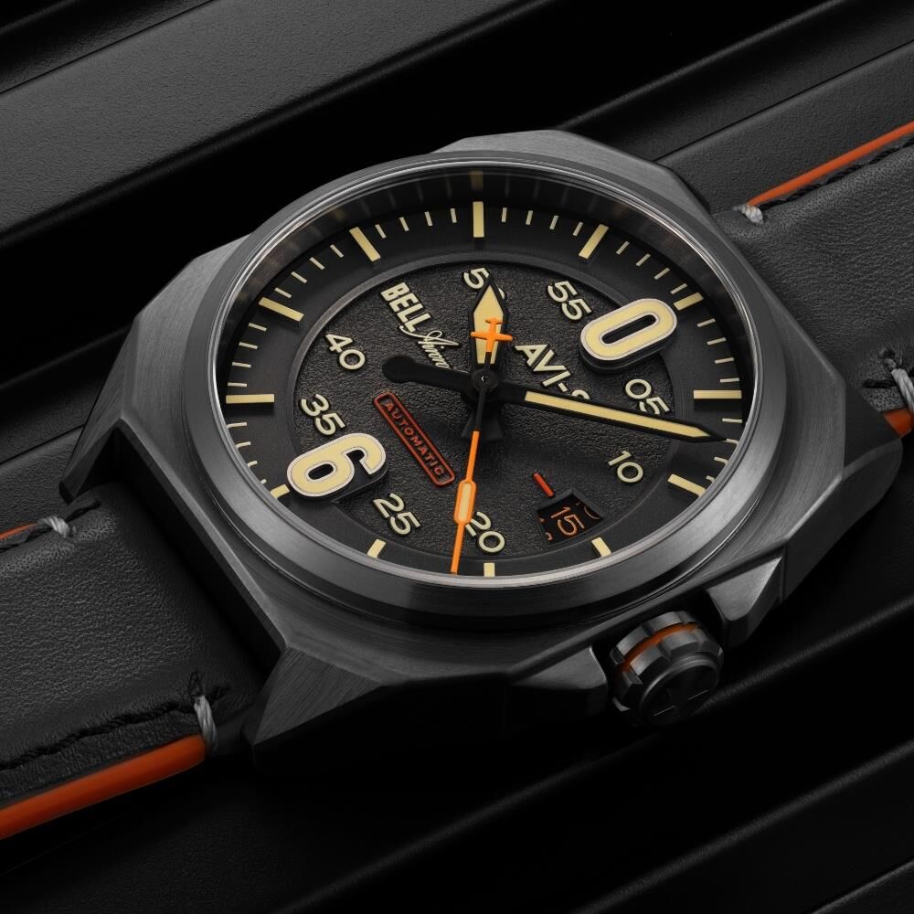 BELL X-1 MACHBUSTER AV-4115-06 Otomatik (Seiko NH35 Mekanizmalı) Erkek Kol Saati