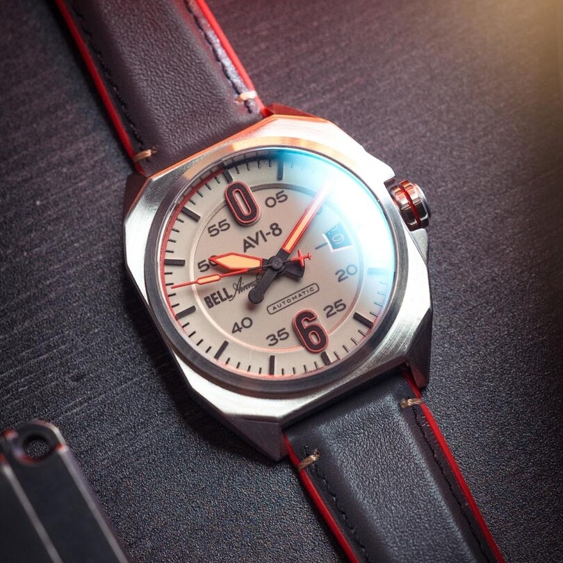 BELL X-1 MACHBUSTER AV-4115-07 Otomatik (Seiko NH35 Mekanizmalı) Erkek Kol Saati - Thumbnail