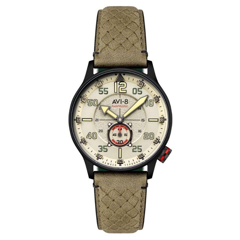 HAWKER TYPHOON BALDWIN AV-4119-04 Otomatik (Citizen Miyota 8245 Mekanizmalı) Erkek Kol Saati - Thumbnail