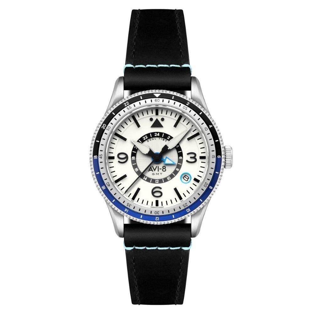 FLYBOY AIRMASTER GMT AV-4128-02 (Seiko NH34 Mekanizmalı) Otomatik Erkek Kol Saati