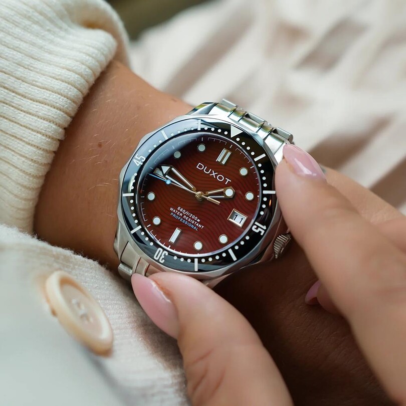 HENRI DIVER DX-2060-55 Otomatik Erkek Kol Saati - Thumbnail
