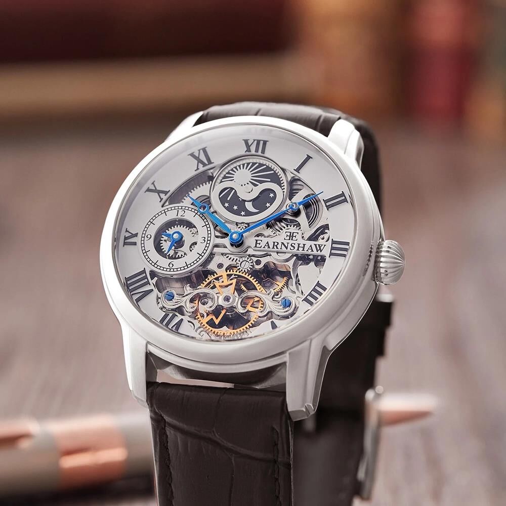 LONGITUDE AUTOMATIC SKELETON ES-8006-01 Erkek Kol Saati
