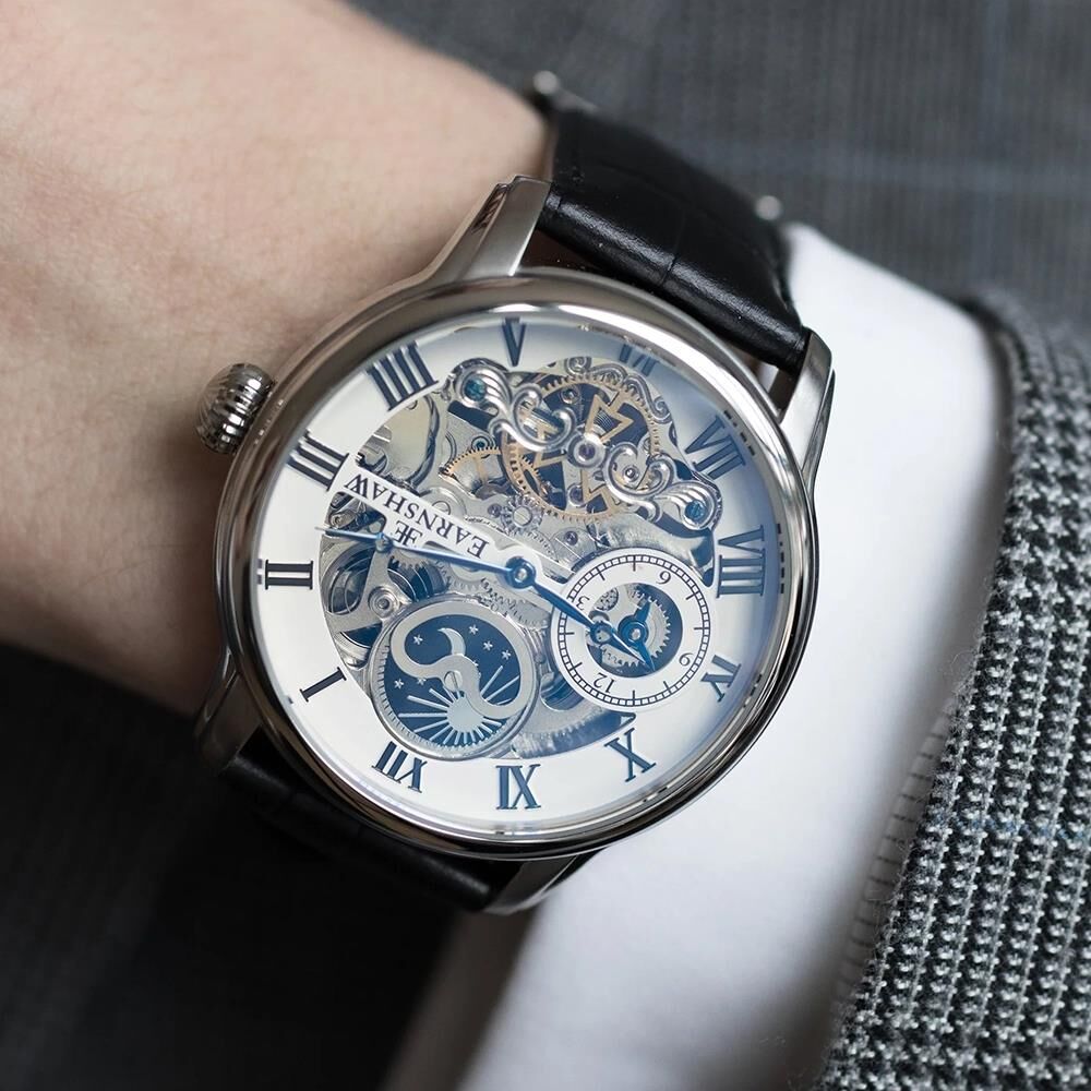 LONGITUDE AUTOMATIC SKELETON ES-8006-01 Erkek Kol Saati
