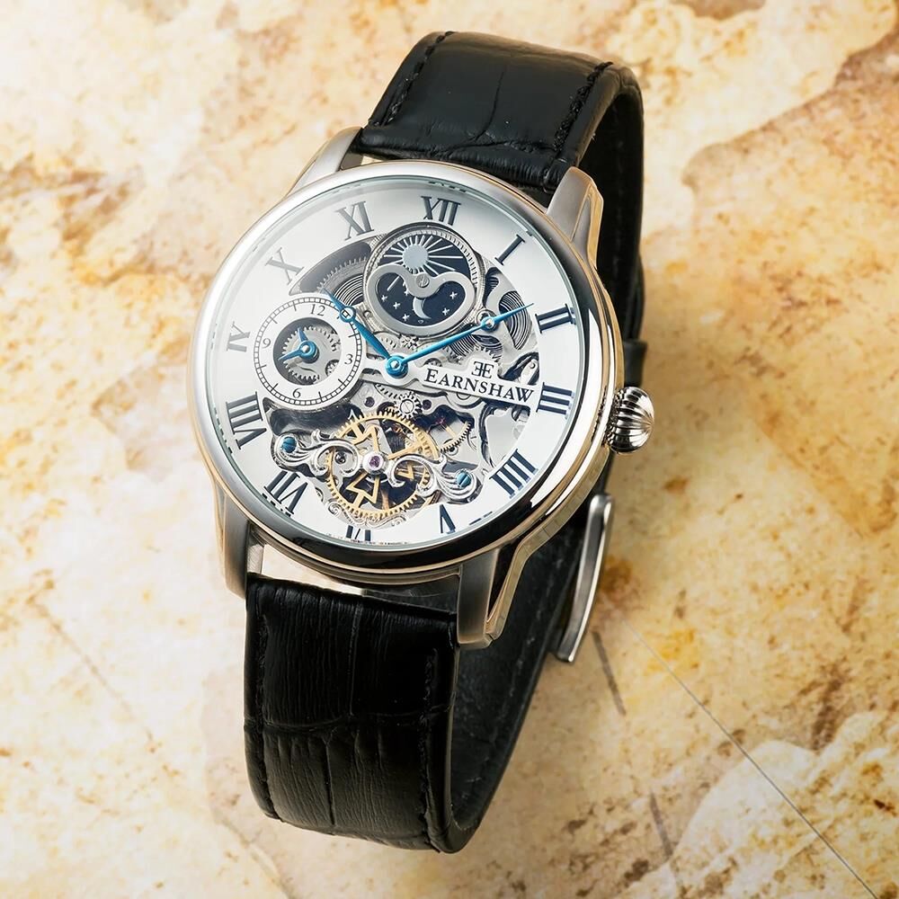 LONGITUDE AUTOMATIC SKELETON ES-8006-01 Erkek Kol Saati