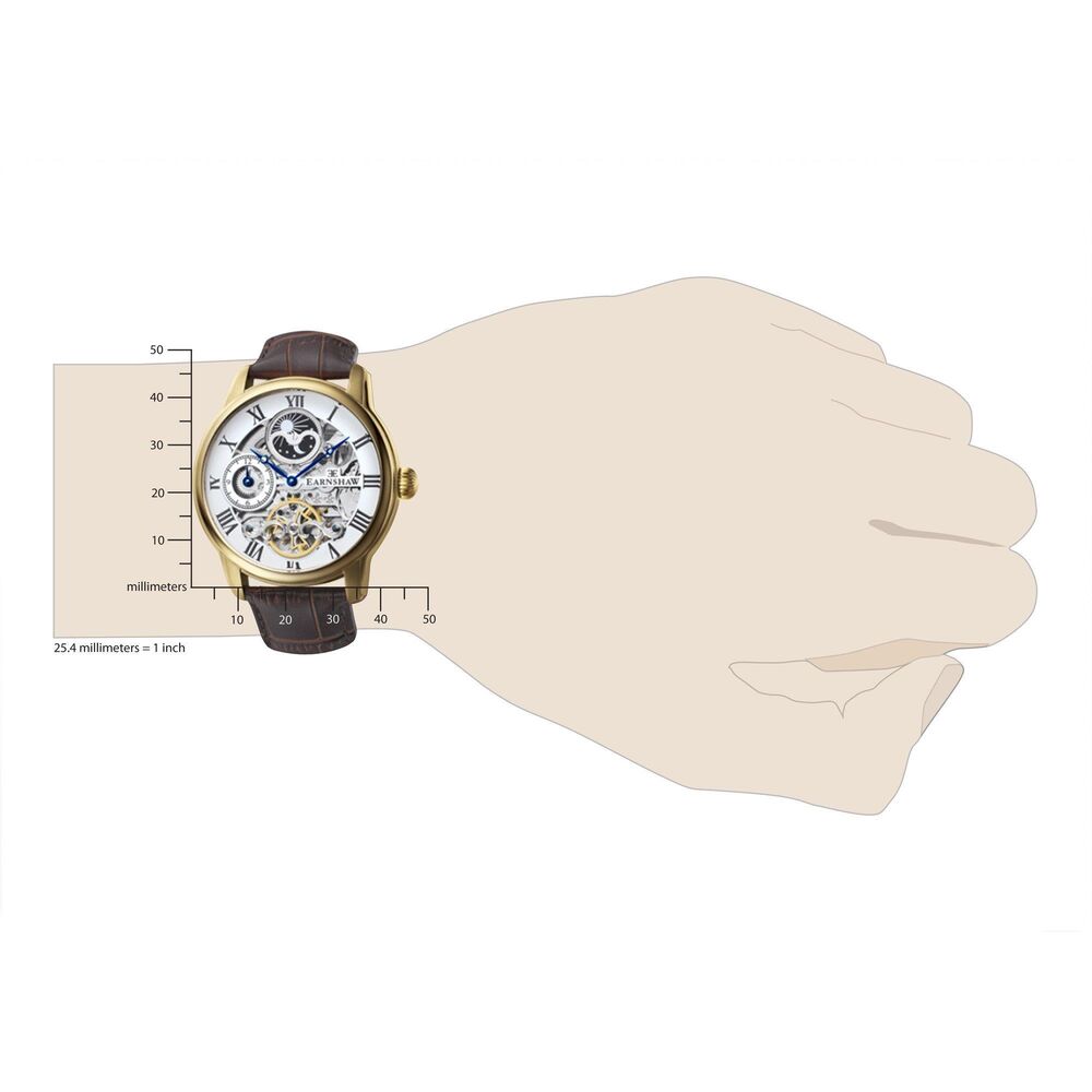 LONGITUDE AUTOMATIC SKELETON ES-8006-02 Erkek Kol Saati