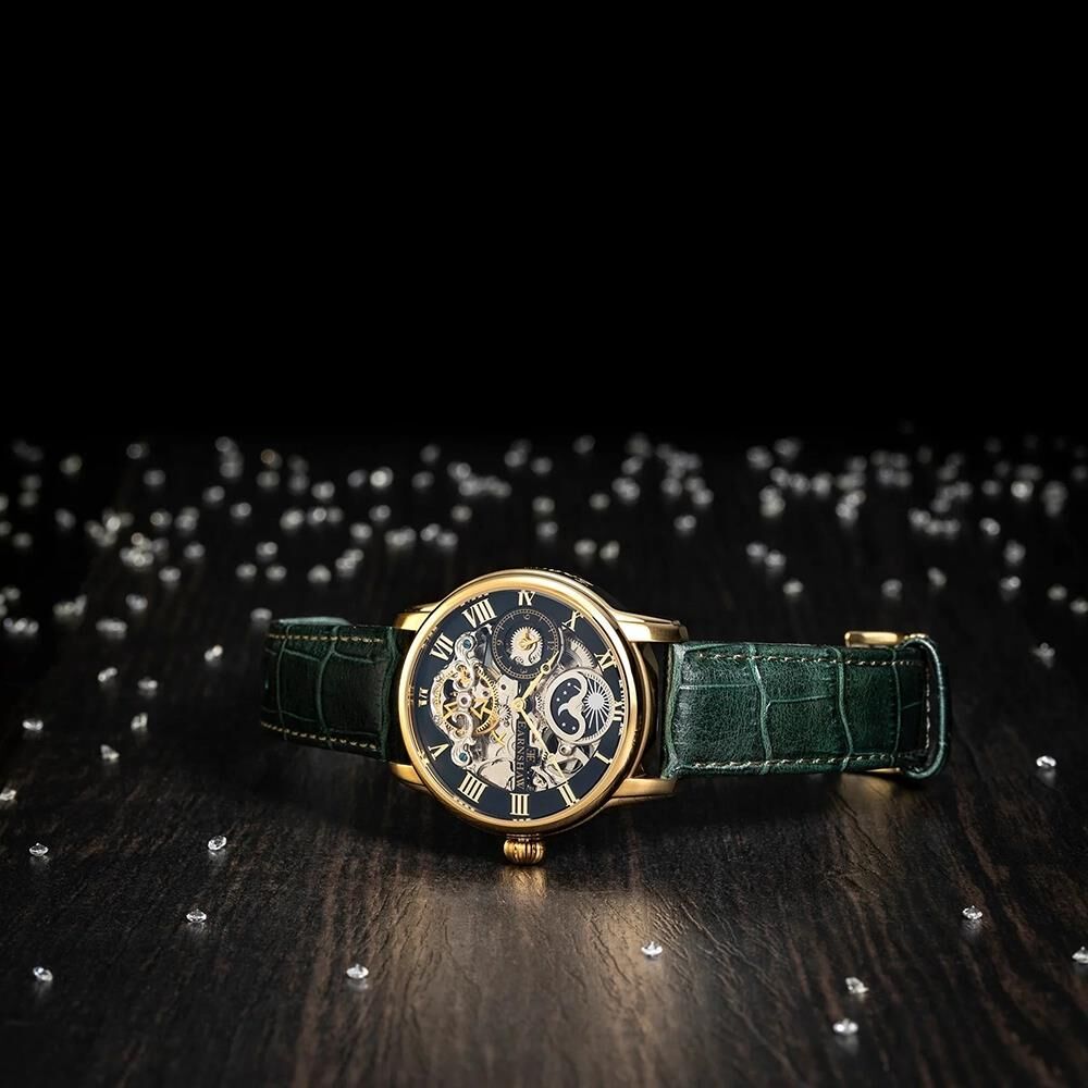LONGITUDE AUTOMATIC SKELETON ES-8006-09 Erkek Kol Saati