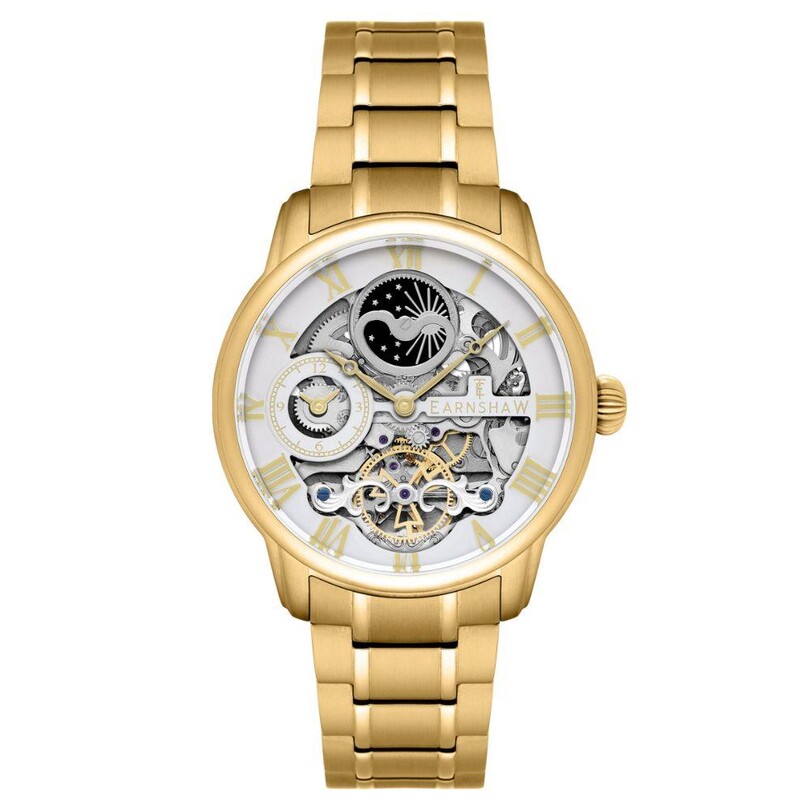 EARNSHAW - LONGITUDE AUTOMATIC SKELETON ES-8006-22 Erkek Kol Saati
