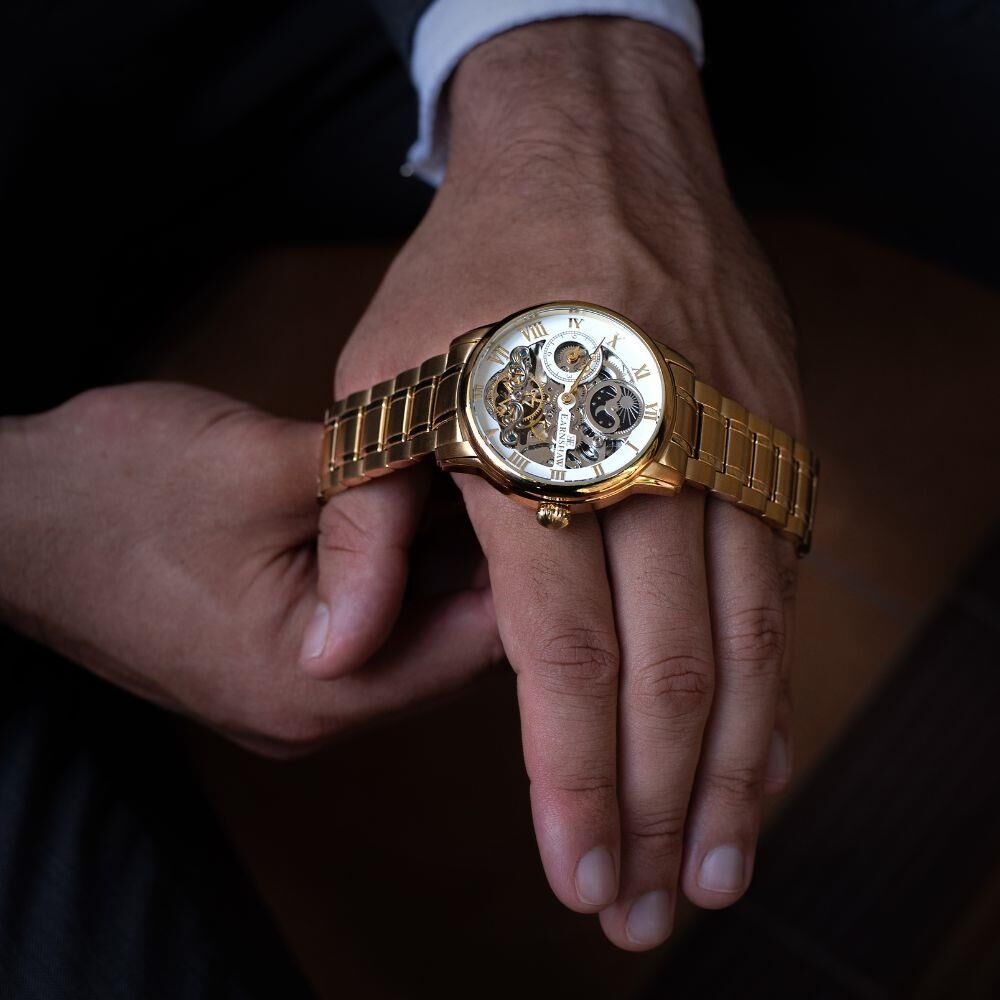 LONGITUDE AUTOMATIC SKELETON ES-8006-22 Erkek Kol Saati
