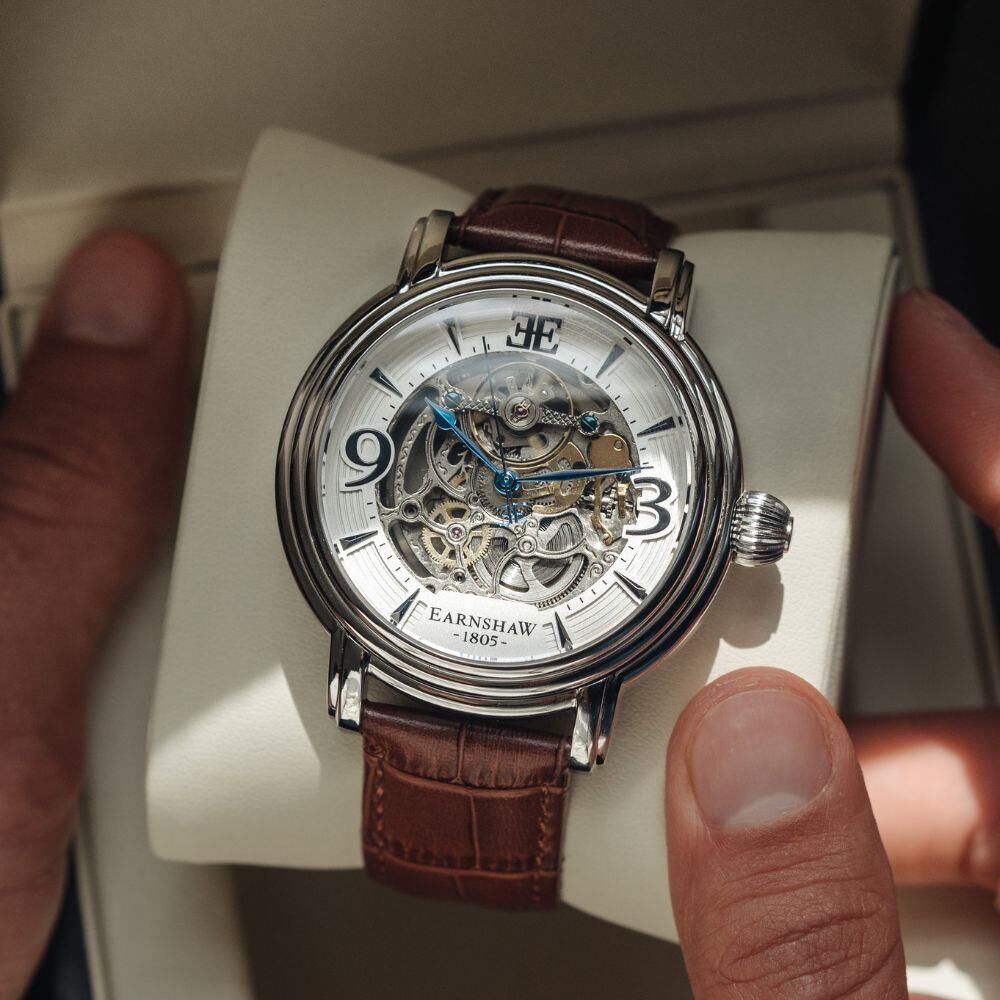 LONGCASE GRANDE SKELETON AUTOMATIC ES-8011-01 Erkek Kol Saati